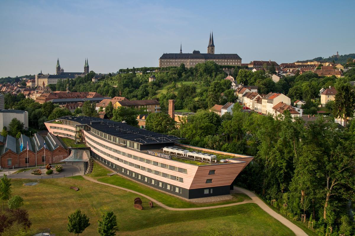 Welcome Kongress Hotel Бамберг Экстерьер фото